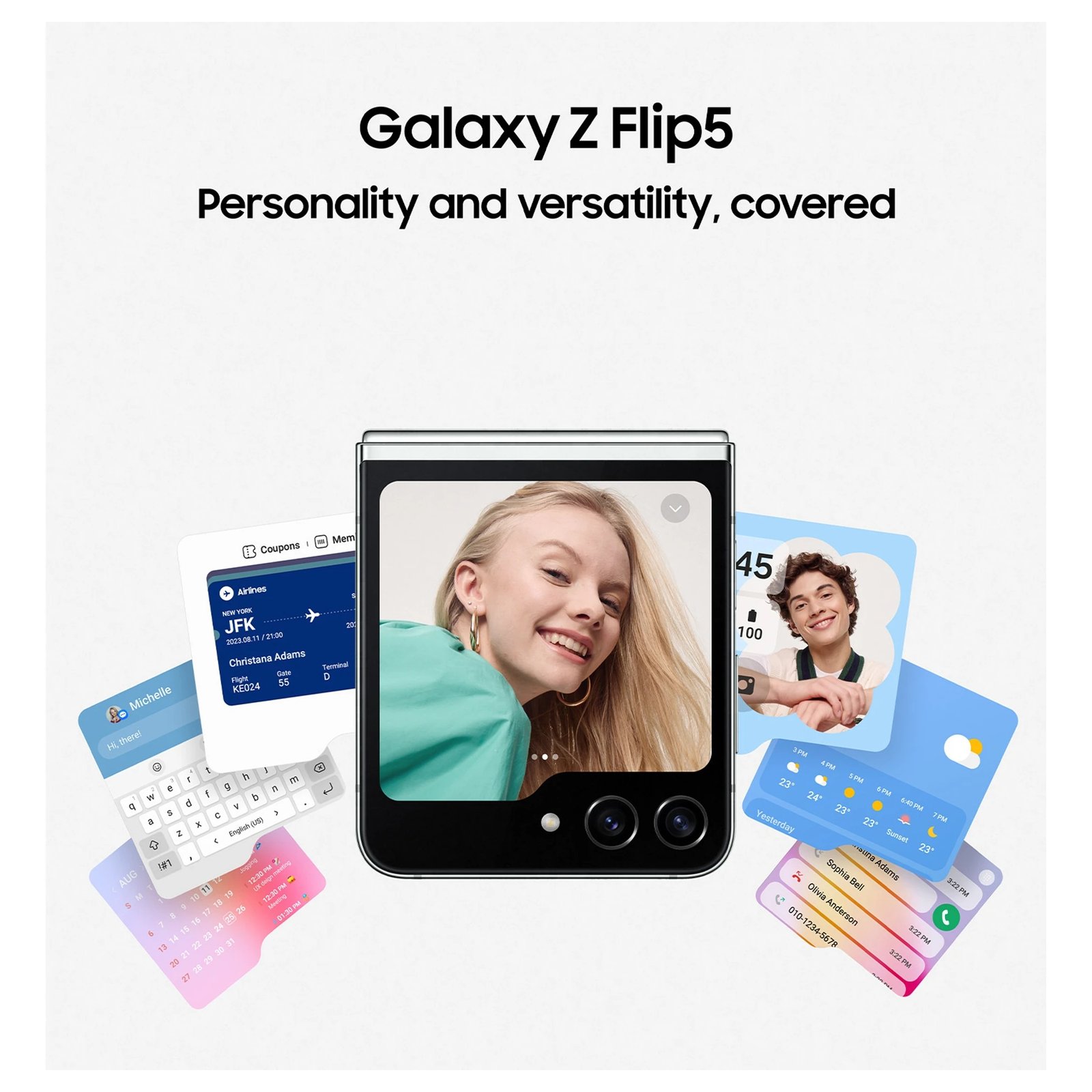 🇰🇷 Samsung Galaxy Z Flip5 512GB Cream (Korea) - Image 4