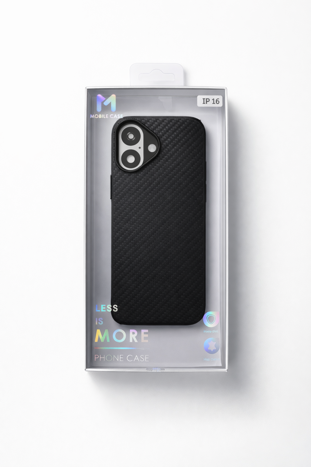 CCOX Carbon Fiber Matte Case for iPhone 16 | Ultra Slim & Premium 🔥